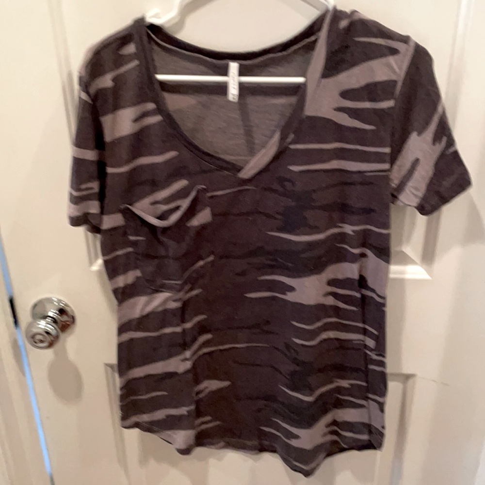 Camo short sleeve shirt